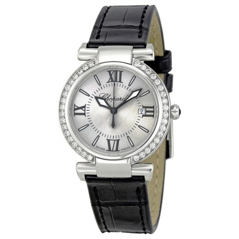 Chopard Imperiale Silver Dial Diamond Bezel Ladies Watch 388541-3003 watches