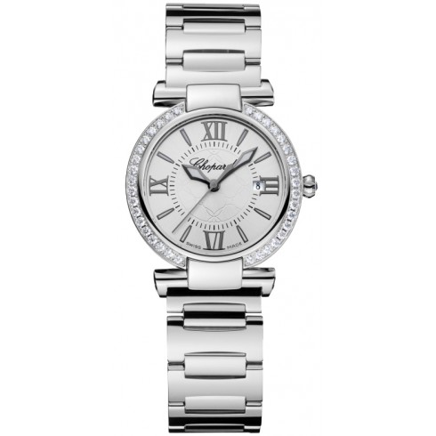 Chopard Imperiale Silver Dial Stainless Steel Ladies Watch 388541-3004 watches