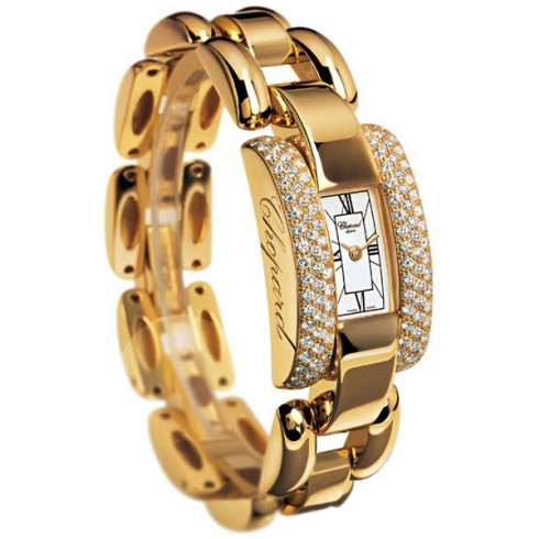 Chopard La Strada Diamond 18k Yellow Gold Ladies Watch 41/6547 watches