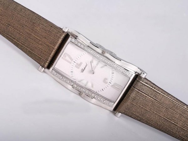 Chopard Les Classiques 139017-1001 Rectangle Womens Stainless Steel Case Watch watches