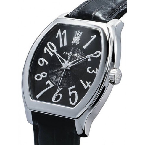 Chopard LUC 18k White Gold Black Men's Watch 16/2235 watches