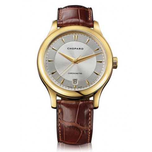 Chopard L.U.C. Classic Automatic Silver Dial 18 kt Yellow Gold Men's Watch 161907-0001 watches