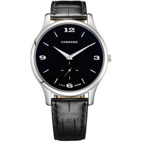 Chopard L.U.C. XPS Automatic Black Dial 18 kt White Gold Men's Watch 161920-1001 watches
