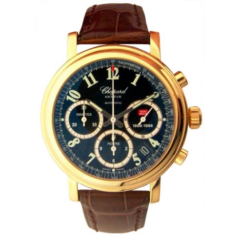 Chopard Mille Miglia 18kt Yellow Gold Brown Chronograph Men's Watch 16/1250 watches
