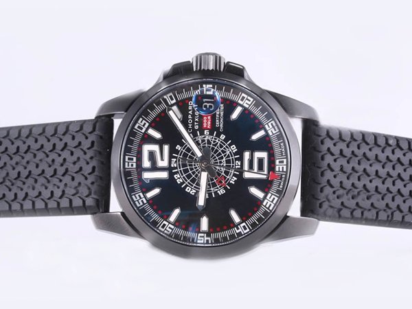 Chopard Mille Miglia GMT 168514-3001 Round PVD Case Mens Watch watches