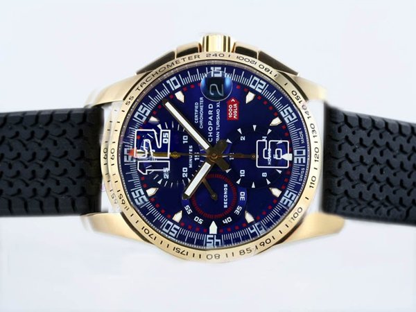 Chopard Mille Miglia GMT 168992-3023 Stainless Steel with 18k Gold Bezel Automatic Mens Watch watches