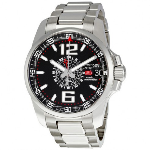 Chopard Mille Miglia GT XL GMT Black Dial Men's Watch 15-8514-3001 watches