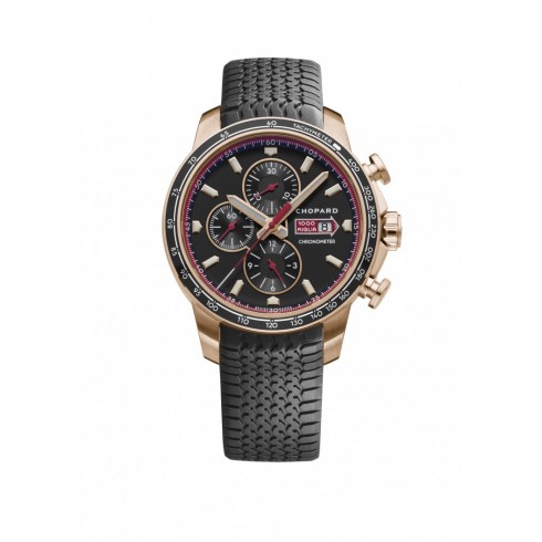 Chopard Mille Miglia GTS Black Dial Black Rubber Chornograph Automatic Men's Watch 161293-5001 watches
