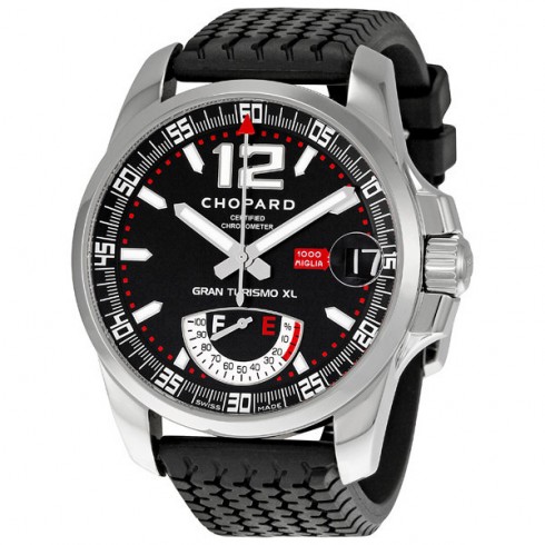 Chopard Mille Miglia Steel Black Rubber Men's Watch 168457-3001 watches