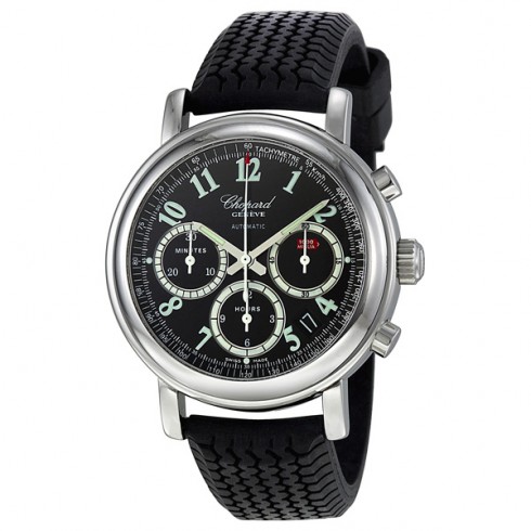 Chopard Mille Miglia Titanium Black Rubber Chronograph Men's Watch 16/8331 watches