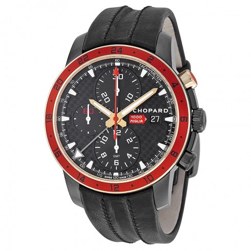 Chopard Mille Miglia Zagato Automatic Black Dial DLC-coated Stainless Steel Men's Watch 168550-6001 watches