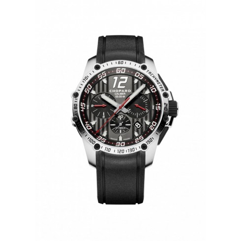 Chopard Superfast Chrono Black Dial Rubber Strap Men's Watch 168535-3001 watches