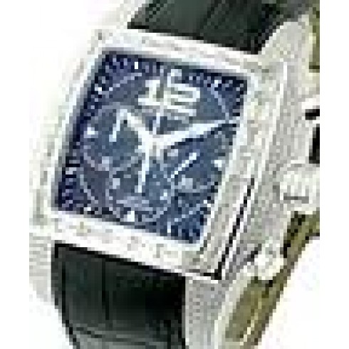Chopard Two O Ten Blue Arabic-Index Dial Black Alligator Leather Automatic Men's Luxury Watch 172272-1001 watches
