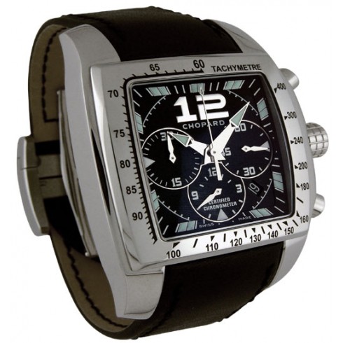 Chopard Two O Ten Steel Black Chronograph Men's Watch 168961-3001 watches