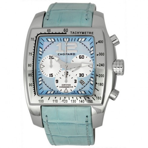 Chopard Two O Ten Steel Blue Chronograph Men's Watch 16/8961 watches