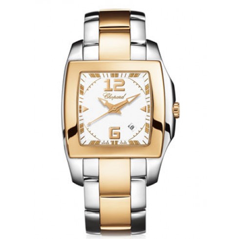 Chopard Two O Ten White Dial Two Tone Ladies Watch 118473-9001 watches
