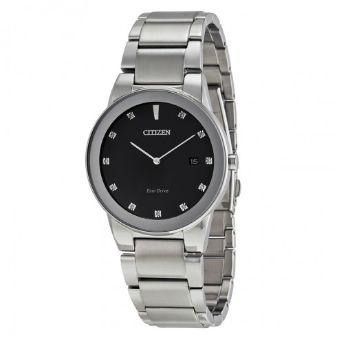 Citizen Axiom Eco-Drive Black Dial Men's Watch AU1060-51G watches