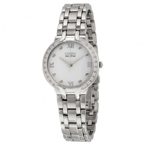 Citizen Bella Eco-Drive Diamond Dial Ladies Watch EM0120-58A watches