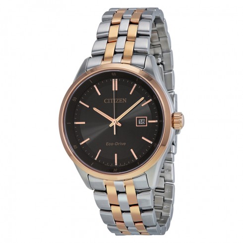 Citizen Men's Bracelet Black Dial Watch BM7256-50E watches