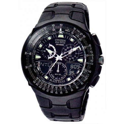 Citizen Black Eagle Skyhawk Men's Watch JR3155-54E watches