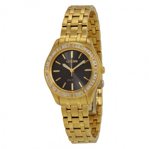 Citizen Carina Black Dial Ladies Watch EM0242-51E watches