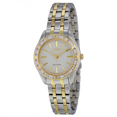 Citizen Carina White Dial Ladies Watch EM0244-55A watches