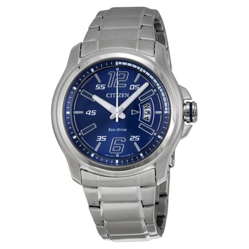 Citizen Eco Drive Blue Dial Stainless Steel Men's Watch AW1350-83M watches