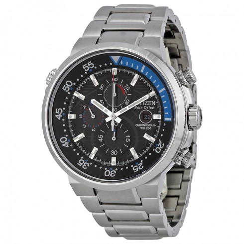 Citizen Eco Drive Endeavor Black Dial Stainless Steel Men's Watch CA0440-51E watches