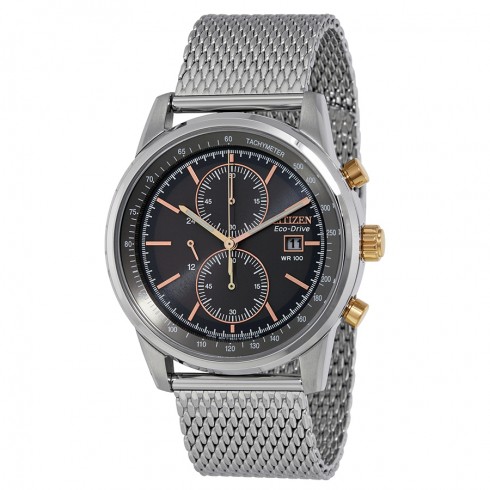 Citizen Eco-Drive Grey Dial Men's Watch CA0336-52H watches
