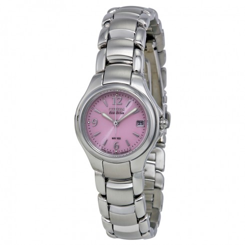 Citizen Eco-Drive Pink Silhouette Ladies Watch EW1170-51X watches