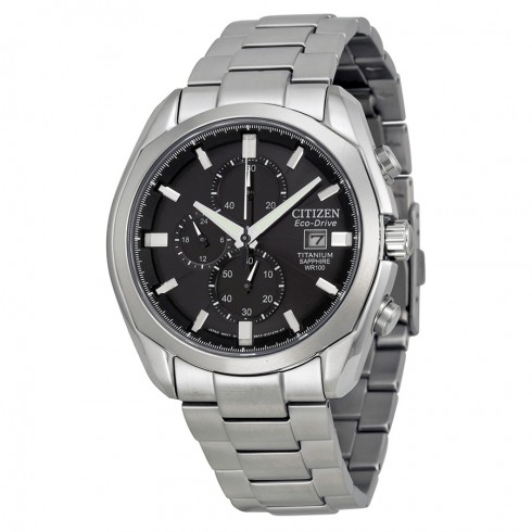 Citizen Eco-Drive Titanium Chronograph Men's Watch CA0020-56E watches