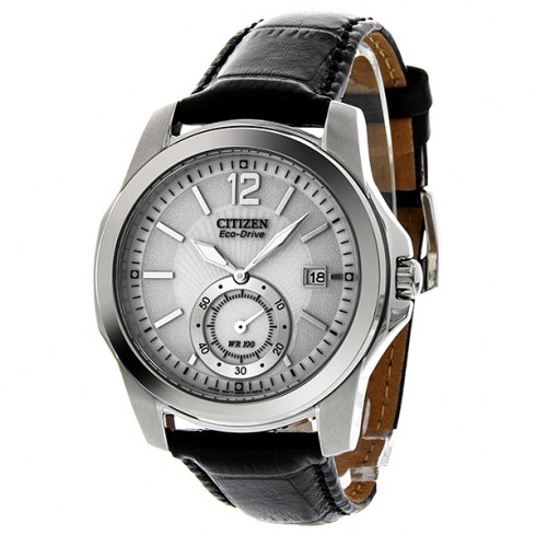 Citizen Eco-Drive White and Grey Dial Stainless Steel Men's Watch BV1090-06A watches