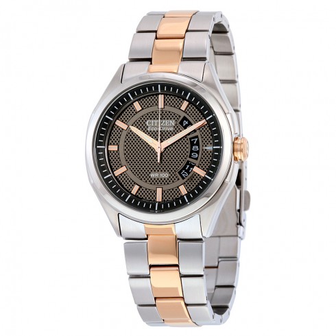 Citizen HTM Eco-Drive Black Dial Men's Watch AW1146-55H watches