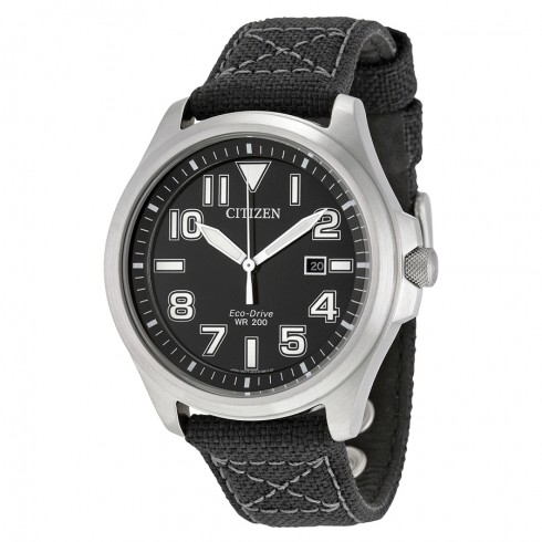 Citizen Military Black Dial Men's Watch AW1410-08E watches