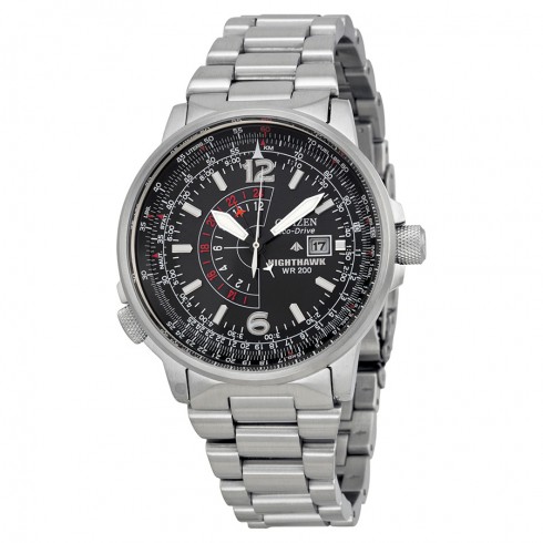 Citizen Nighthawk Eco-Drive Pilot Watch Men's Watch BJ7000-52E watches