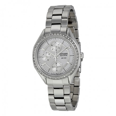Citizen POV Eco-Drive White Dial Ladies Watch FD1060-55A watches