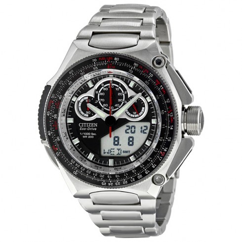 Citizen Promaster SST Eco-drive Steel Men's Watch JW0010-52E watches