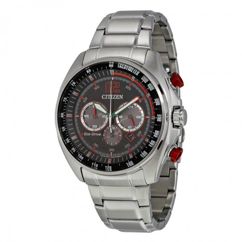 Citizen WDR Eco-Drive Black Dial Men's Watch CA4190-54E watches