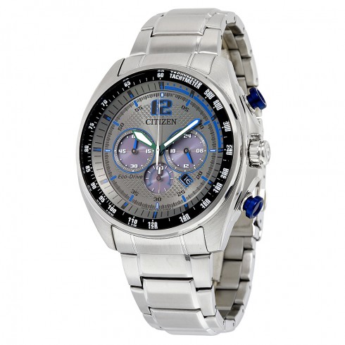 Citizen WDR Eco-Drive Charcoal Dial Men's Watch CA4190-54H watches