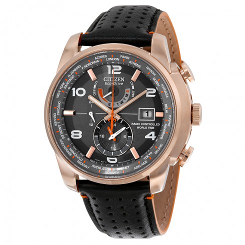 Citizen World Time A-T Grey Dial Men's Watch AT9013-03H watches