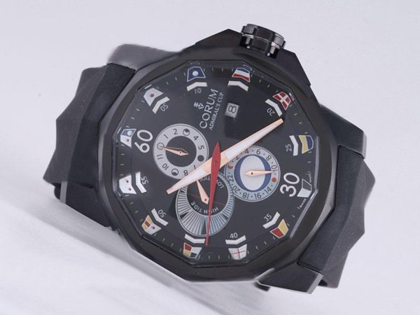 Corum Admirals Cup 277.931.91/0371 AG32 Black Dial 44mm Automatic Watch watches