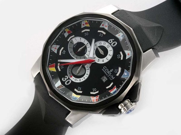 Replica Corum Admirals Cup 277.931.91/0371 Black Dial Round Automatic Watch Watch