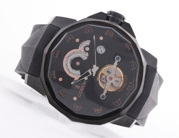 Corum Admirals Cup 372.931.55/0F01 0000 Mens PVD Case Round Watch watches