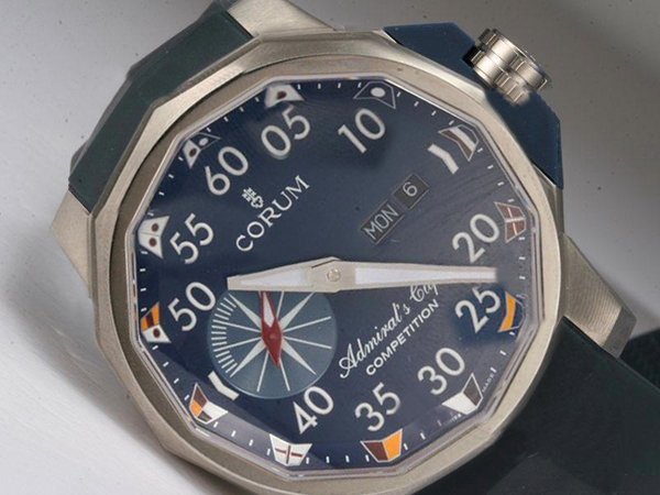 Corum Admirals Cup 947.931.04/0371 AN12 44mm Automatic Black Dial Watch watches