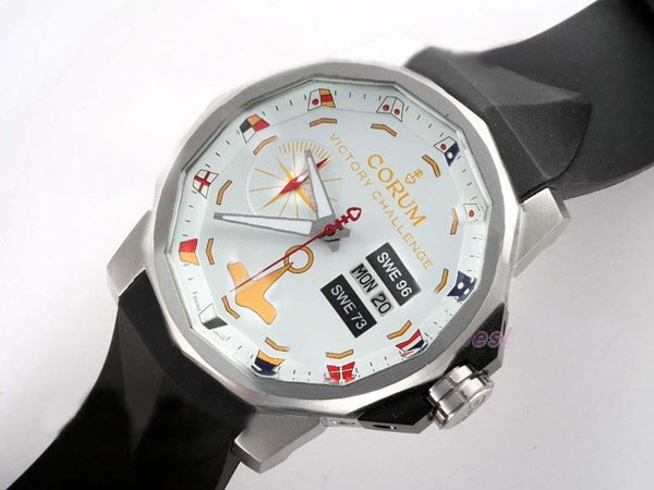 Corum Admirals Cup 947.933.04 48mm White Dial Automatic Watch watches