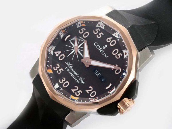 Corum Admirals Cup 947.941.55/V700 AN52 Automatic Black Dial 48mm Watch watches