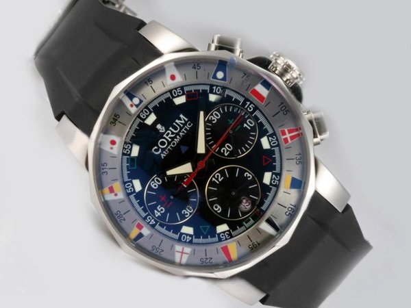 Corum Admirals Cup 986.691.13/0001 AN32 Black 44mm Black Dial Watch watches