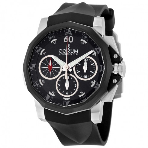 Corum Admirals Cup Black Dial Chronograph Men's Automatic Watch A98602935 watches