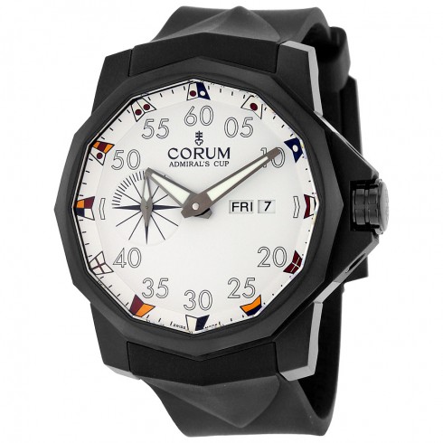 Replica Corum Admirals Cup White Dial Automatic Men's Watch Watch