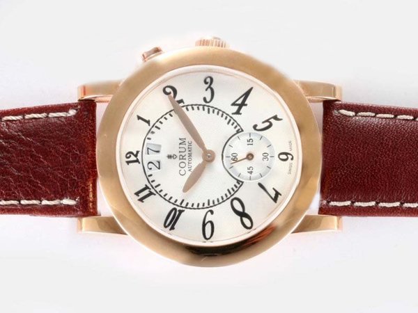 Corum Classical Grande 922.201.200F01 42mm Mens Rose Gold Case Watch watches